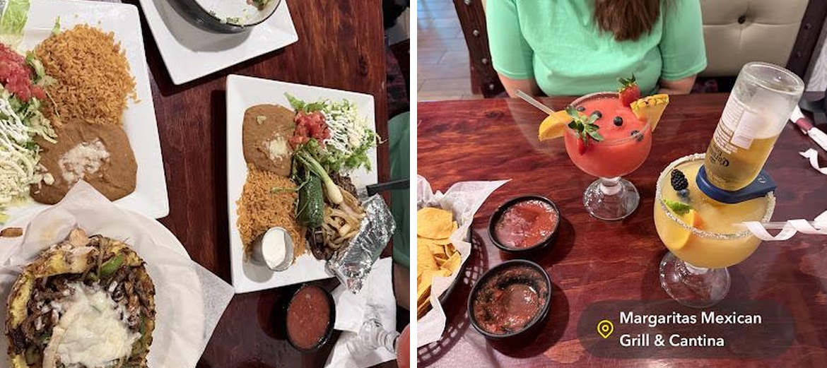 Margaritas Mexican Grill & Cantina Menu