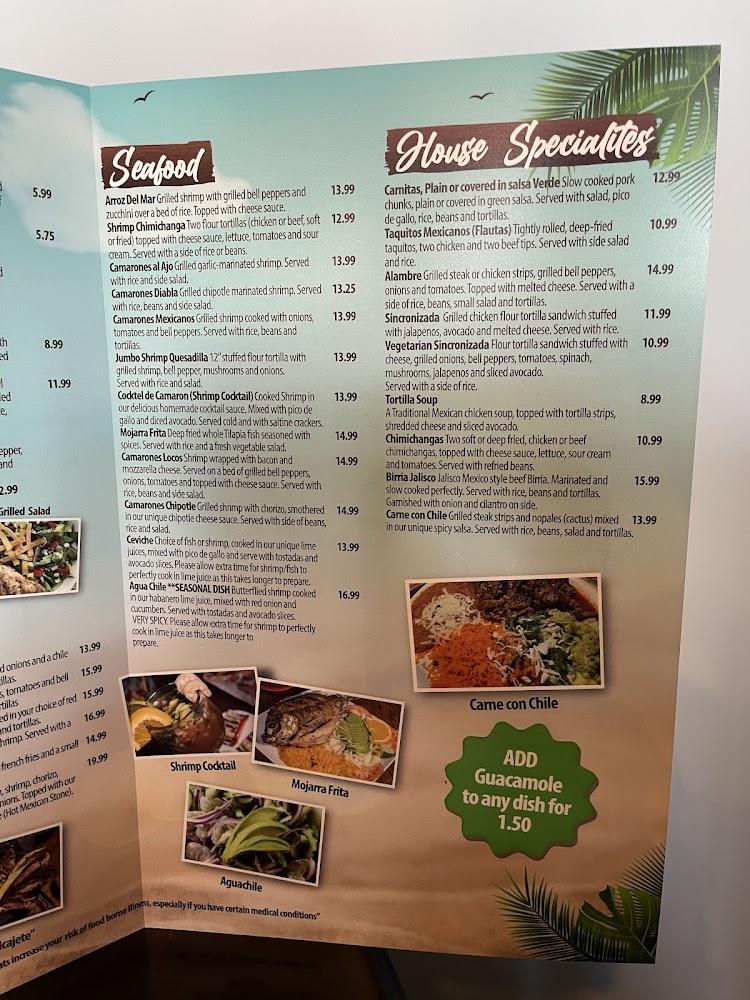 Margaritas Mexican Grill & Cantina Menu image 4